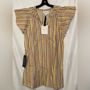 Pomander Place Rainbow Stripe Vivi Dress